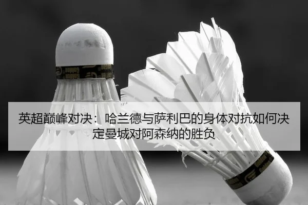 英超巅峰对决：哈兰德与萨利巴的身体对抗如何决定曼城对阿森纳的胜负 | Leyu